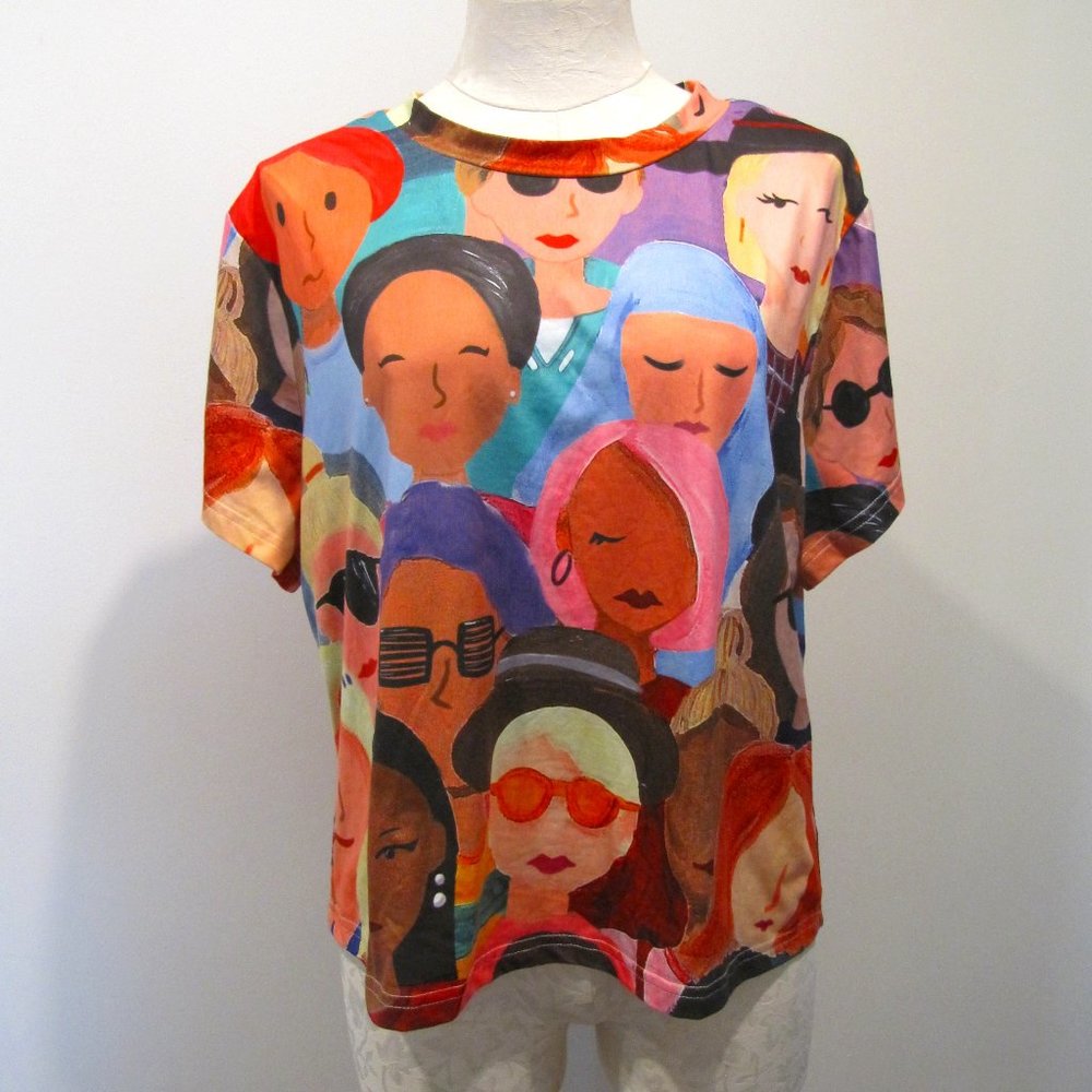 SHEIN Multicolor Women's Top, Size 4XL